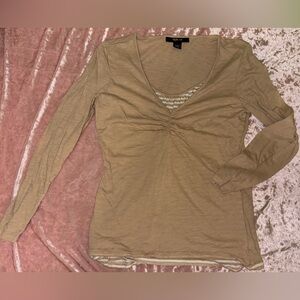 Tan long sleeve